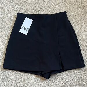 Zara Midnight Black Skort